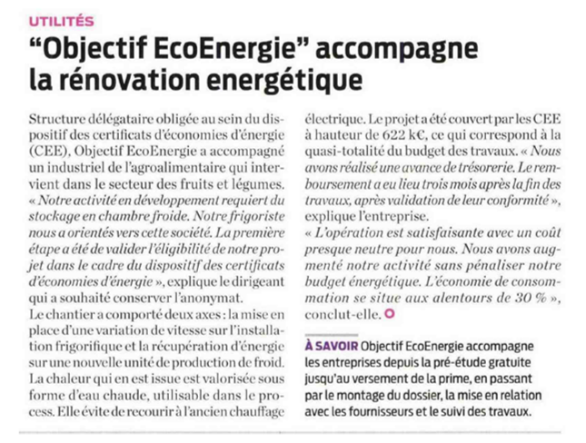 OEE_France's tweet photo. Merci @Processalim #primes #énergie #industrie #agroalimentaire @OEE_France accompagne les professionnels de l'industrie dans leur démarche de rénovation énergétique. Plusieurs opérations peuvent être couvertes jusqu'à 100% avec le dispositif des #CEE https://t.co/Z7BwqFTFEq