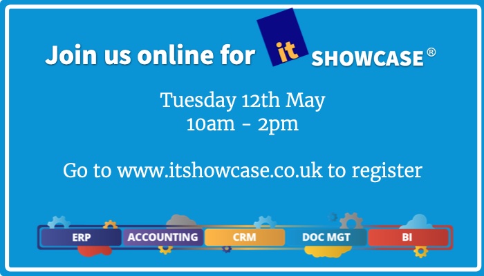 Looking for manufacturing software? Come and visit our virtual stand <a href="/iTSHOWCASE/">itSHOWCASE</a> for a chat and a virtual cuppa! hubs.ly/H0qqfX60