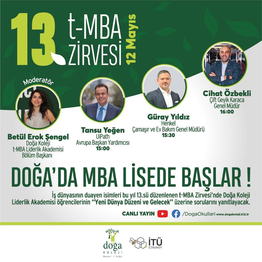 Saat 15:00 da başlıyoruz ! <a href="/DogaOkullari/">Doğa Koleji</a> <a href="/BetulErok/">Betül EROK</a>