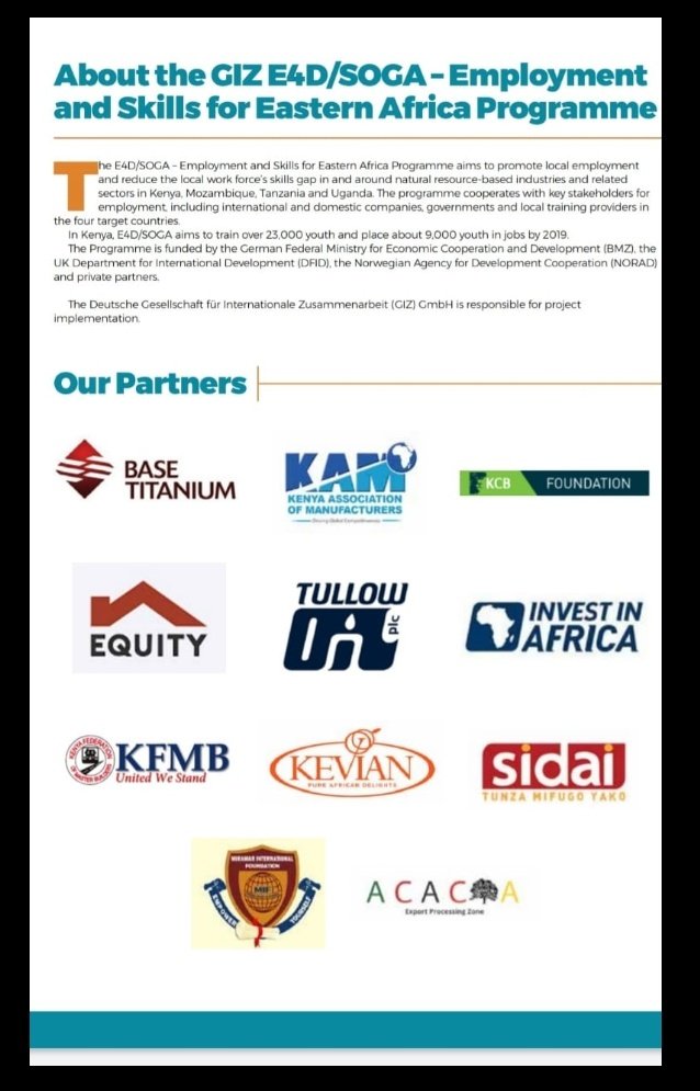 We are part of the E4D/SOGA programme that aims to support women, men and youth living in the Semi-arid areas of Kenya.
Read about the E4D/SOGA programme👇👇

giz.de/en/worldwide/3…