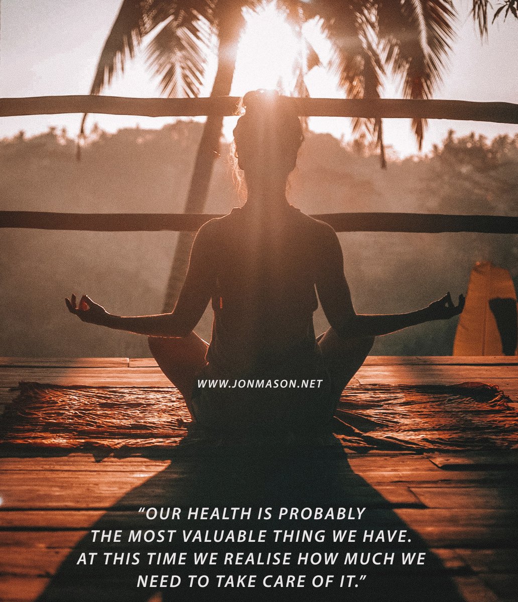 ukhealthradio's tweet photo. “Our health is probably the most valuable thing we have. At this time we realise how much we need to take care of it.” To read #energyhealer #JonMason's Blog ‘The Value of Health’ or to listen to his #freeMeditation ‘Immersion into Joy &amp; Vitality’ visit 👉 https://t.co/qCJFWlHsTz https://t.co/MAbBMkuYuj