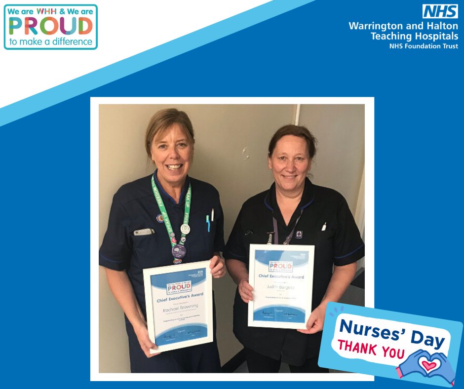#InternationalNursesDay 

A HUGE thank you to Rachael and Judith who were due to retire in March of this year, but have stayed to work throughout the pandemic

#WeAreTheNHS