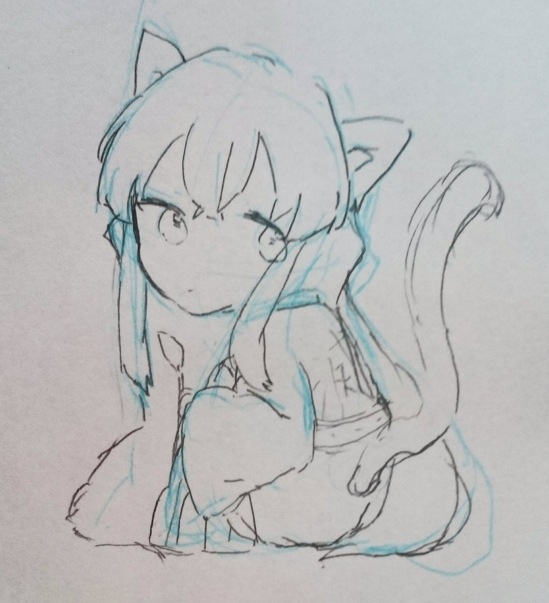 オバケとネコฅ•ω•ฅ 