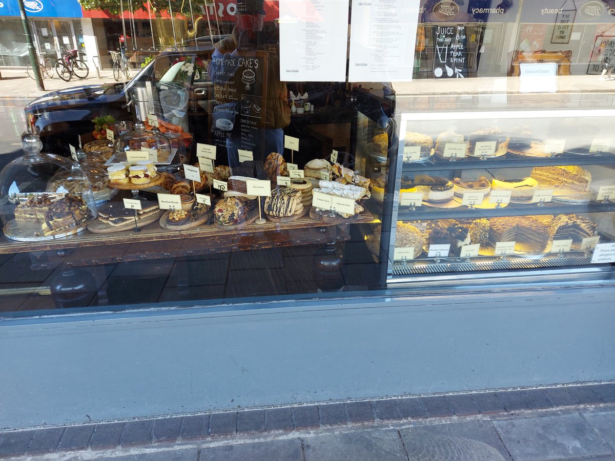 MichaelButlin's tweet photo. #OpenShops of #Teddington
Temptation awaits
Expresso was good
GOSIA'S
opposite #Costa
But what a delight awaits inside
Well worth the walk, bike
Or the C https://t.co/exsGCvctpZ