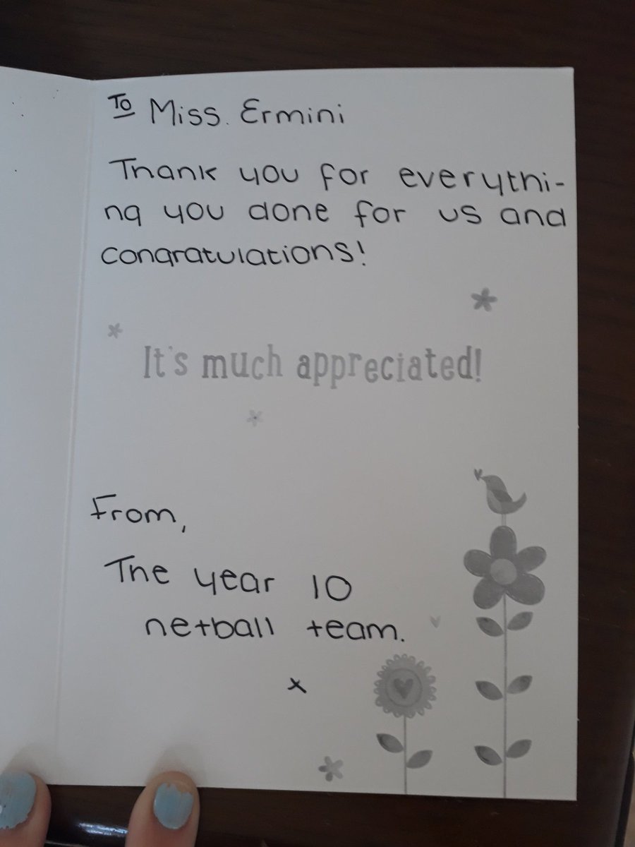 MissErmini's tweet photo. @Venture_PE @OrmistonVenture people always say I must be crazy to teach at a high school. This is just one reason why I love my job. #VentureElite Thanks girls. https://t.co/qIzty6EdcF