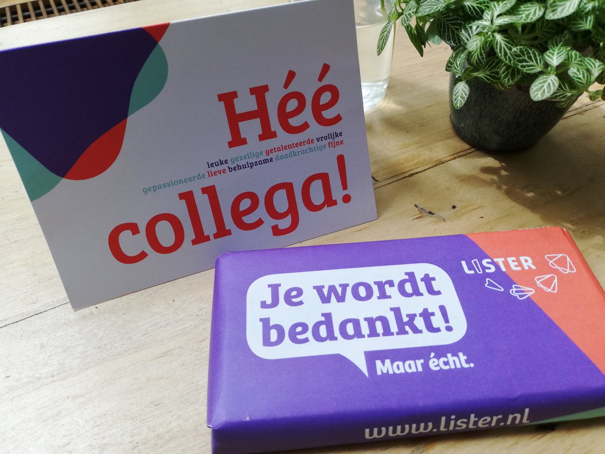 Yes! Vrijdag begin ik als woonondersteuner! 🙂
September begint de deeltijdstudie Social Work!👩‍🎓
Dank voor de welkomst-reep! 👍 #50plusserswitch #nieuwestart #talentenswitch #werkenbijlister