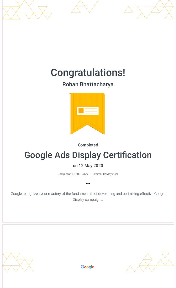 rohanb2090's tweet photo. Digital has got yet another π with this lockdown. Businesses are looking for opportunities to restart and scale in the virtual space.
Realised, it's not too late to learn some #DigitalMarketing skills. @GoogleAds
#googleadsdisplay #learningfromhome #DigitalTransformation https://t.co/uWzQK3j0kG