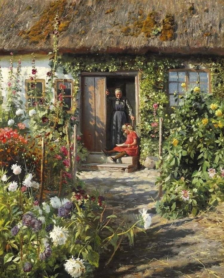 Danish artist Peder Mørk Mønsted (1851-1941). #DanishArt
