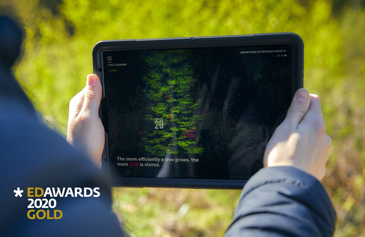 hiqfinland's tweet photo. HiQ:lle jälleen kultaa European Design Awardseista! Metsä Groupille toteutettu uudenlainen älytila Nemus Futurum jatkaa voittokulkuaan. @greatapesltd #HiQ Kiitos @MetsaGroup ja @MKTGfi https://t.co/C1RlBfWpHd