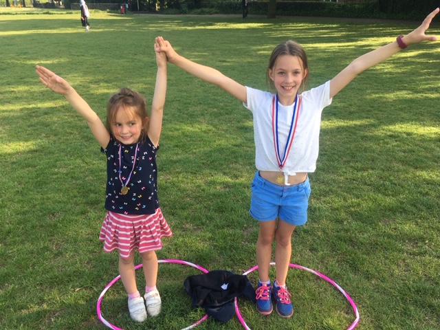 Juniors_WHS's tweet photo. How have you been #StayingActive? Two @WimbledonHigh Junior sisters (from #ReceptionWHS and #Year3WHS) ran a family sports day over the weekend - how fun! 🏃‍♀️🏅 #TogetherApart #FunWHS https://t.co/NUk4CFMDCQ
