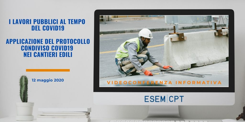 Sono 156 i tecnici di <a href="/CittaMetroMi/">CittametropolitanaMi</a> e dei Comuni del territorio collegati in videoconferenza sul tema “Applicazione del Protocollo Condiviso #COVID19 nei #cantieri #edili” Un supporto che <a href="/EsemCpt/">ESEM-CPT</a>  garantisce per affrontare la complessa fase del riavvio delle attività produttive.