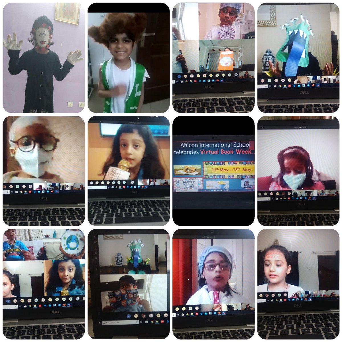 smriti_chandra2's tweet photo. Smart 2nd grader Ahlconites display their awareness on Corona Virus & show some ways to deal with the pandemic by participating enthusiastically in the first ever VIRTUAL BOOK WEEK ACTIVITY #ahlconintl @ashokkp @y_sanjay
@gupta_anju9 @MonikaSawhney6 @anandpooja17 @WeAreTeachers https://t.co/Y0FEeGpotf