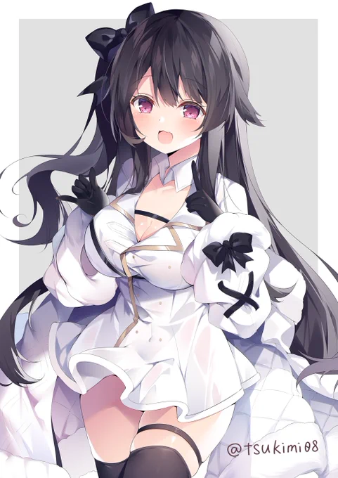 クーちゃん「ご褒美をもらいたいのぉ?…ふふーん♪～サイテイ?!」
#アズールレーン 
#AzurLane 