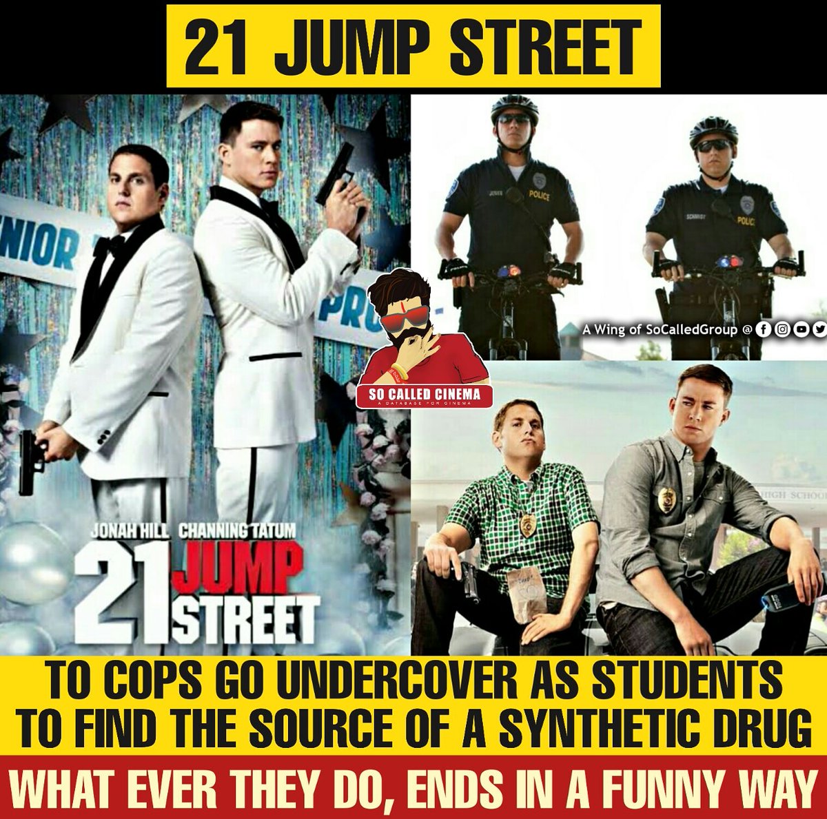 socalledcinemaa's tweet photo. American cop action comedy film 👌👌
#21JumpStreet #SoCalledCinemaSuggestions #SoCalledCinema https://t.co/GrQv1oJqfF