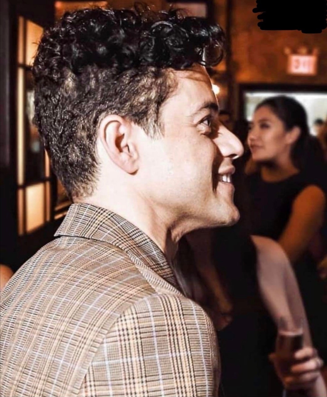 Happy birthday to this cutie  have a nice day @ rami malek, even if ya recently deleted your message account :c 