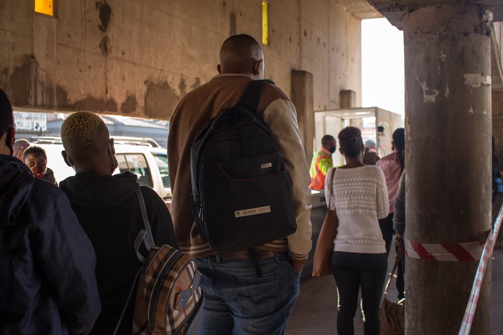 RAWSouthAfrica's tweet photo. Hygiene booths have been positioned at Bara Taxi Rank in Soweto, following its first launch at the Gautrain Station in Hatfield on May 4. #RAWIndustriesSA #hygienebooths4all #staysafe ##GautengTaxiSafety #SABStested https://t.co/BUJsH8l84P