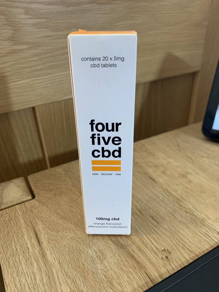 pau1w's tweet photo. Massive thanks to @fourfivecbd for sending through these vitamins to try with my oils. Much appreciated guys. https://t.co/d1cbS0lzUQ