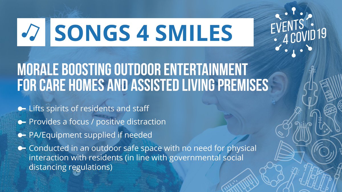 events4covid19's tweet photo. MUSICIAN CALL OUT! 🎵🎤🎸

We're looking for musicians across the North to join #songs4smiles Do you sing or play and would like to safely brighten up the day of vulnerable members of our community? We just need your talents, we handle the rest. Volunteer: https://t.co/4hgLlXZ0VZ https://t.co/yk8GzMVfNp
