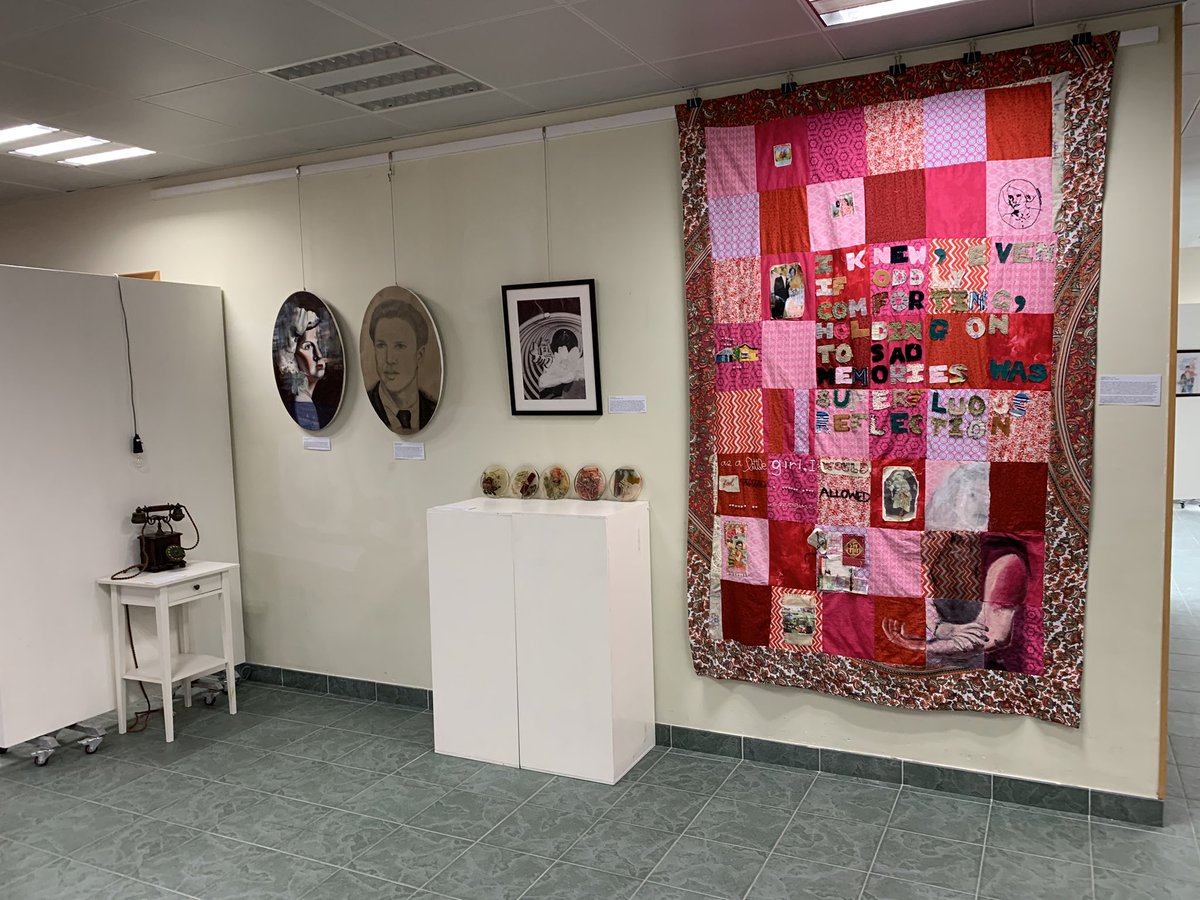 dcampre's tweet photo. Come check out the individual IB Art exhibitions on the 5th floor NW 👏 #TISMacao #TISarts https://t.co/6AuNk6Txer