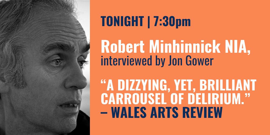 SerenBooks's tweet photo. We're very excited to be opening the #StayAtHome Series tonight with Robert Minhinnick! Join us to hear him in conversation with @JonGower1 about his #RSLOndaatje longlisted novel 'Nia'. Tickets only £5, available at https://t.co/BiGwmscRAL https://t.co/szrLes8fX7