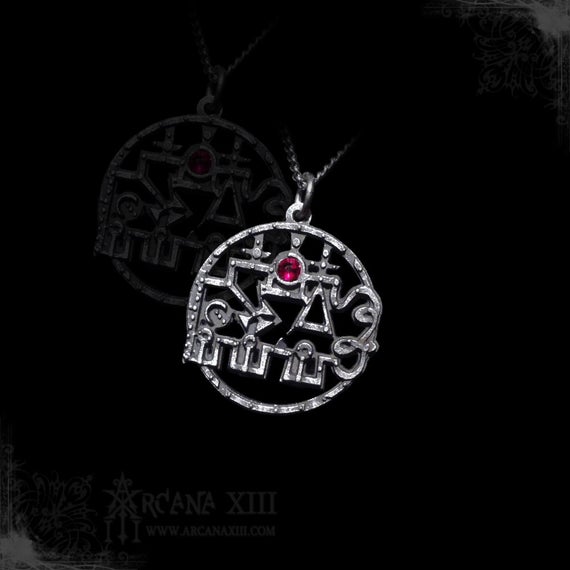 Seal Sigil of Cimeies necklace with antique finish precious.ly/pin.php?id=564…