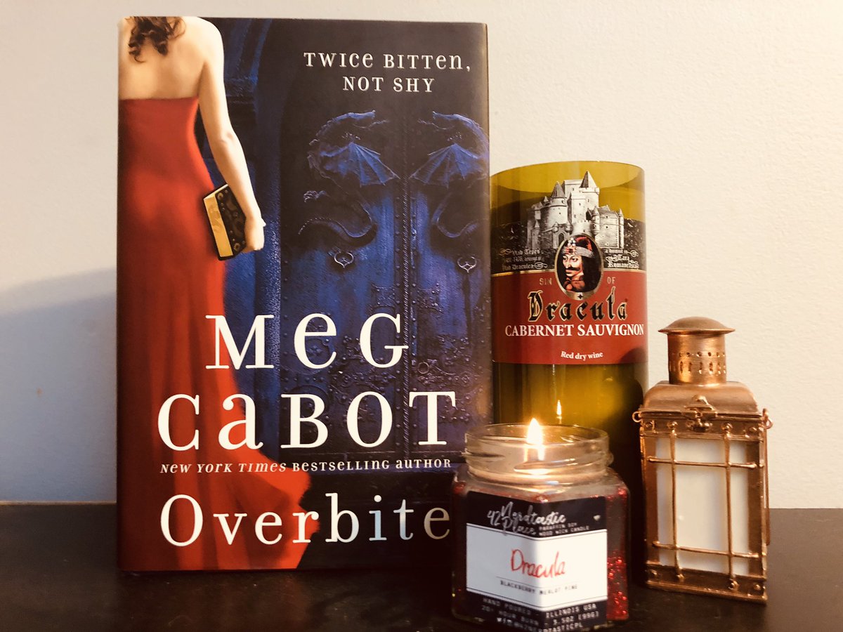 Last year I finished  @megcabot’s “Insatiable” on  #WorldDraculaDay and this year I finish its sequel, “Overbite”?! If I somehow do this again next year w/ another Dracula related book...there’s something going on here...