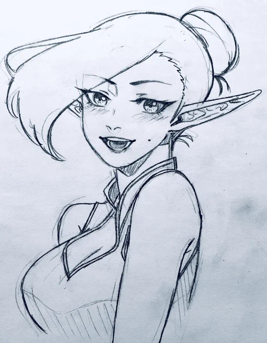 I found these old Skyuri drawings... I feel so fuzzy ??? 