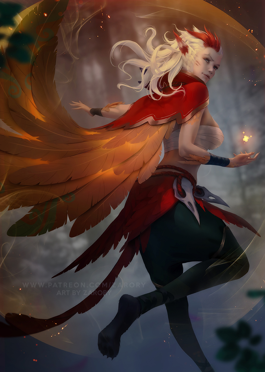 Zarory_ch's tweet photo. It wouldn’t be right to only genderbend Xayah, so here’s my take on a female version of Rakan! ❤️ Releasing a special joined version tomorrow! 😋 #rakan #leagueoflegends #ArtofLegends 
PSD, NSFW, HD jpg, steps, etc available>https://t.co/a5RvYHnQDe https://t.co/DemeuuvaZZ