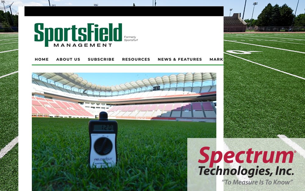 SpecTechMeters's tweet photo. #SpectrumSpotlight: This article from Sports Turf Online discusses why turfgrass managers use Spectrum® Technologies FieldScout® Quantum Light Meter to determine daily light integral (DLI) and maintain consistent, healthy, playable turf:
https://t.co/TNfK6pwa4y
#turf #light https://t.co/2vNyqpFrST