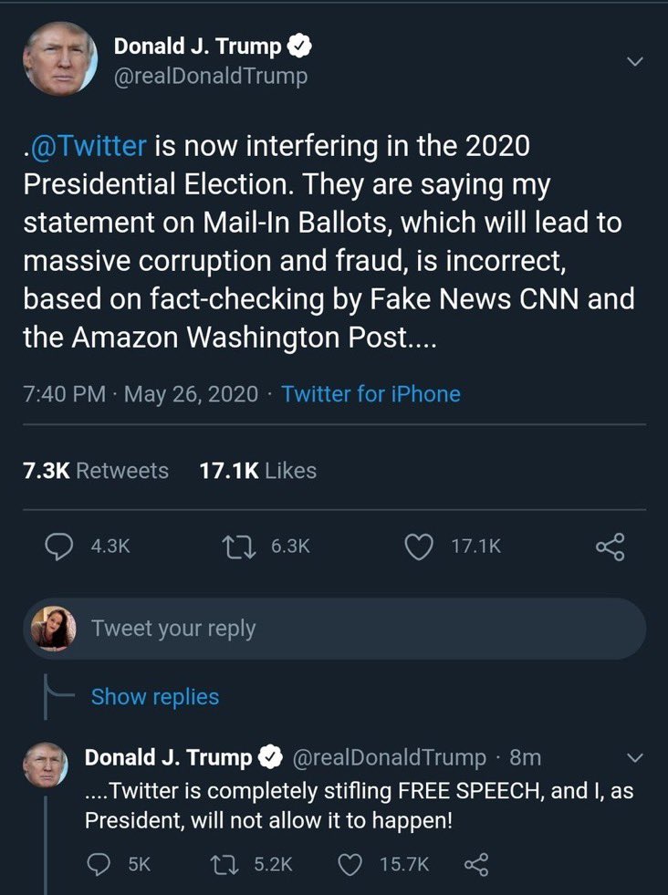 Trump is trying 2 prep the public for an election challenge if/when he loses or else he may think it will be easier for his “friends” to cheat for him w/ the internet-connected polling place equipment (DS200 scanners & e-pollbooks) that swing states have flocked to since 2015. 1/