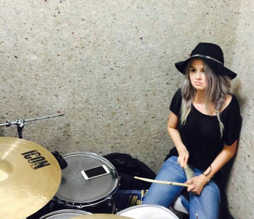 a thread of  @DebbyRyan playing the drums
