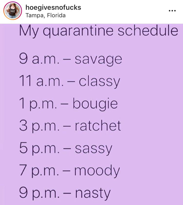 Gotta stay on schedule <a href="/theestallion/">TINA SNOW</a>