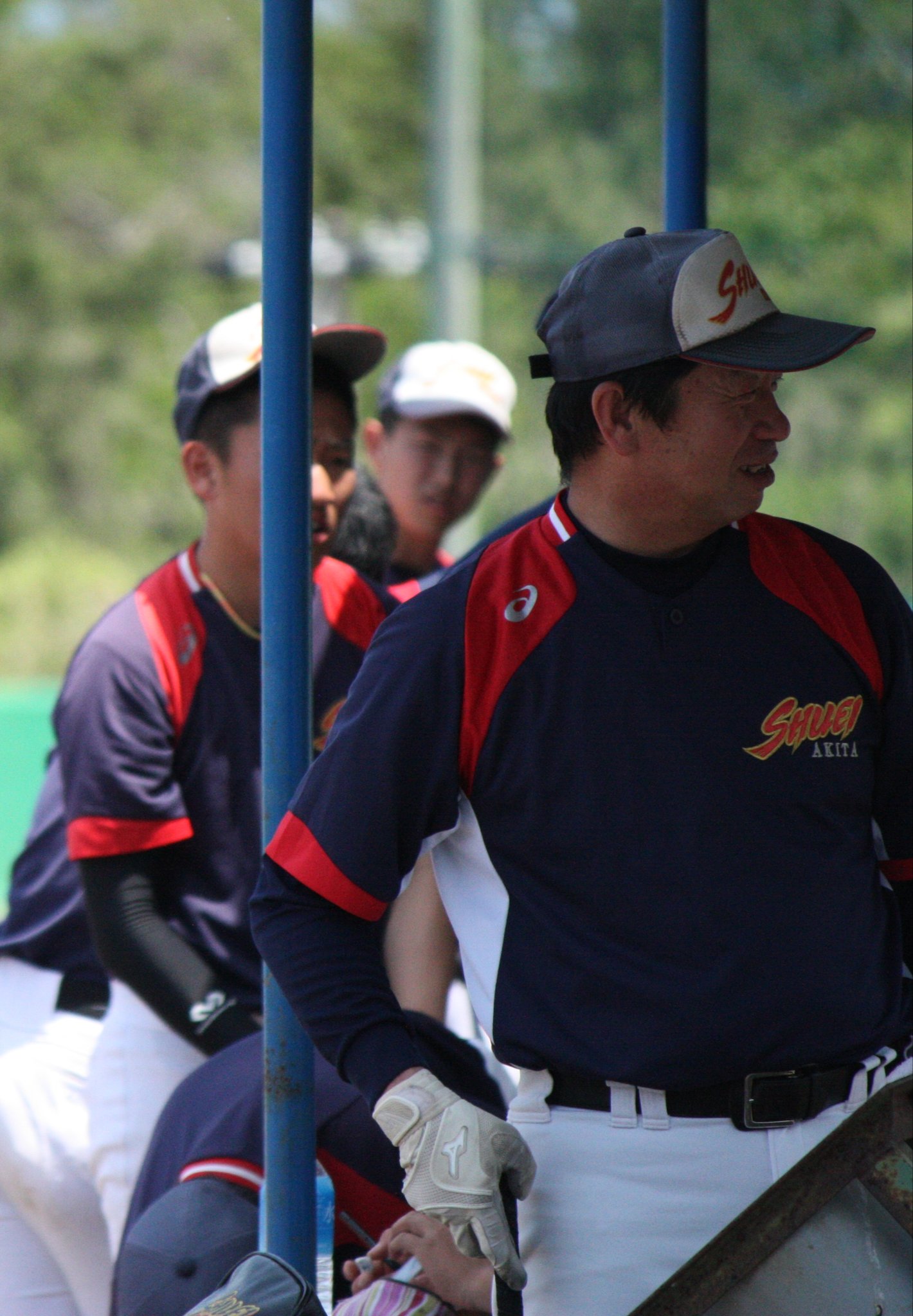 秋田経法大附属高校　硬式野球部　試合用ユニフォーム　上下セット激レア　現明桜高校 m41285261447_1.jpg?1632739174
