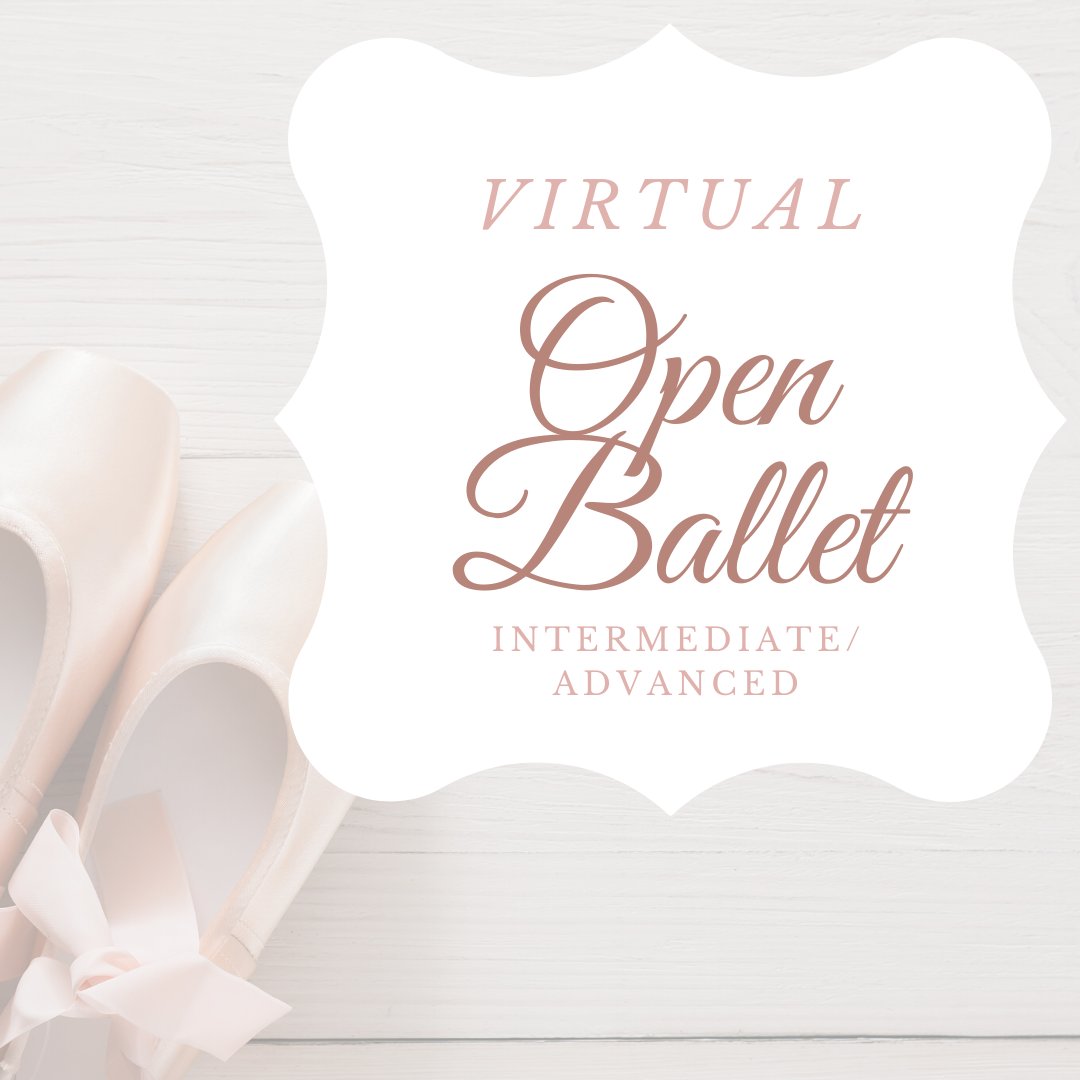 BalletHi's tweet image. We have added 2 more classes to the Open Class lineup!  We are now offering Virtual Open Ballet for Intermediate/Advanced dancers 4x/week on Zoom!  
M/W 10-11am w/ Kaleigh
Tu/F 10-11am w/ Caitlin
$10/class ballethawaii.org/virtual-open-c…