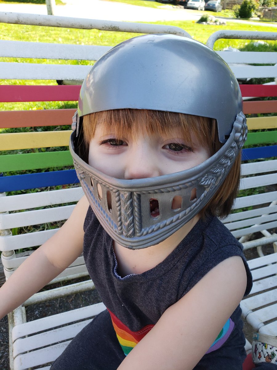 ziggystarduzt's tweet photo. This is Finn. They're turning 4 on June 9th! They love @TheRock like crazy. Sadly we had to cancel their Rock themed bday party plans due to #covid19. We're trying to plan a Rock parade instead, and a shout out from the man himself would make Finn's day. Please Mr. Johnson, sir? https://t.co/F1MacrENxn
