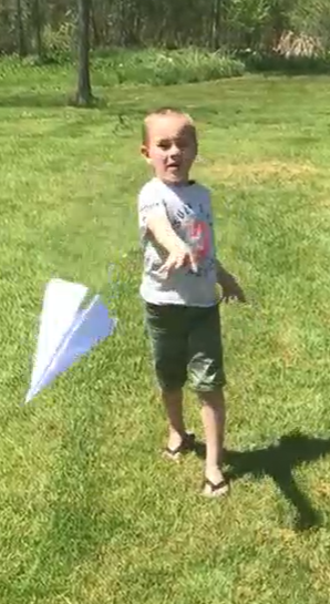 Great school spirit on Paper Airplane Day! We miss you too Owen! <a href="/GEDSB/">Grand Erie District School Board</a> #GEDSBatHome