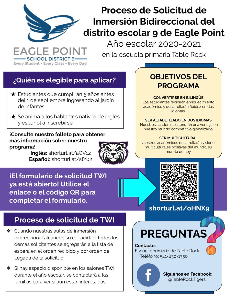 eresowls's tweet photo. Are you looking for a bilingual, biliterate, multicultural program  for your incoming kindergartener? Check out this EPSD9 program! https://t.co/LTRRcgYiBO
