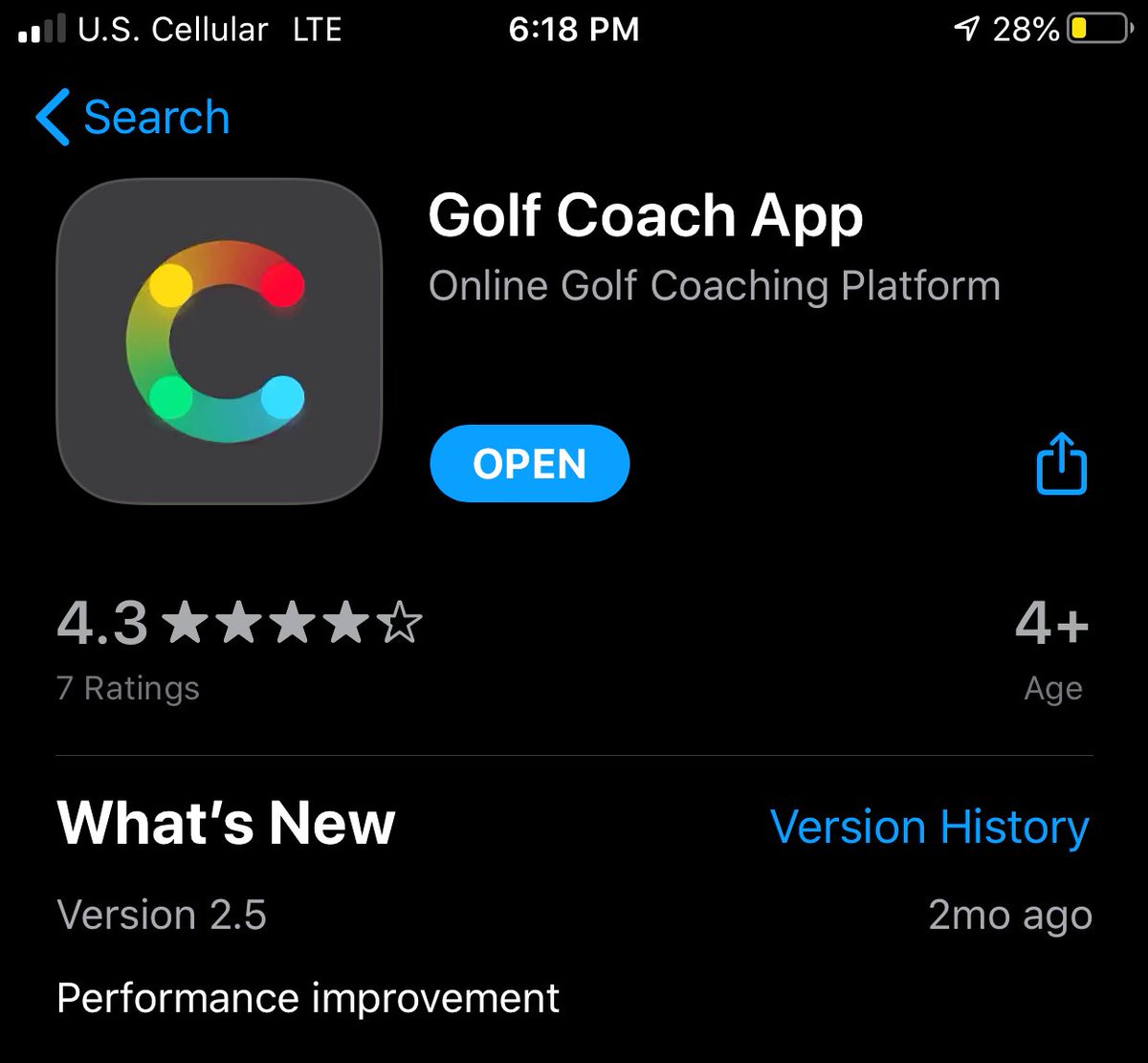 zach_golf's tweet photo. Started using this app to give my players 24/7 access to my instruction. Coach code is zsteffengolf. Go check it out! https://t.co/pBxMbPCIji
