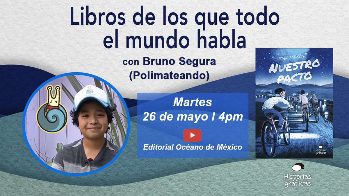 OceanoMexico's tweet photo. ¿Cuáles son los libros sobre amigos y pactos de los que todo el mundo habla? #Polimateando nos dice hoy a las 16 horas en nuestras redes sociales. https://t.co/DXsQcCdmXm