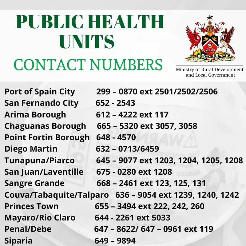 rdlgtt's tweet photo. As we prepare for the upcoming #RainySeason it is important that we compile a list of essential services numbers. 

Here are the contact numbers for Municipal Police Stations, Disasters Management Hotlines and Public Health Units throughout the 14 Municipal Corporations. 

(1/2) https://t.co/XGQXyVR99v