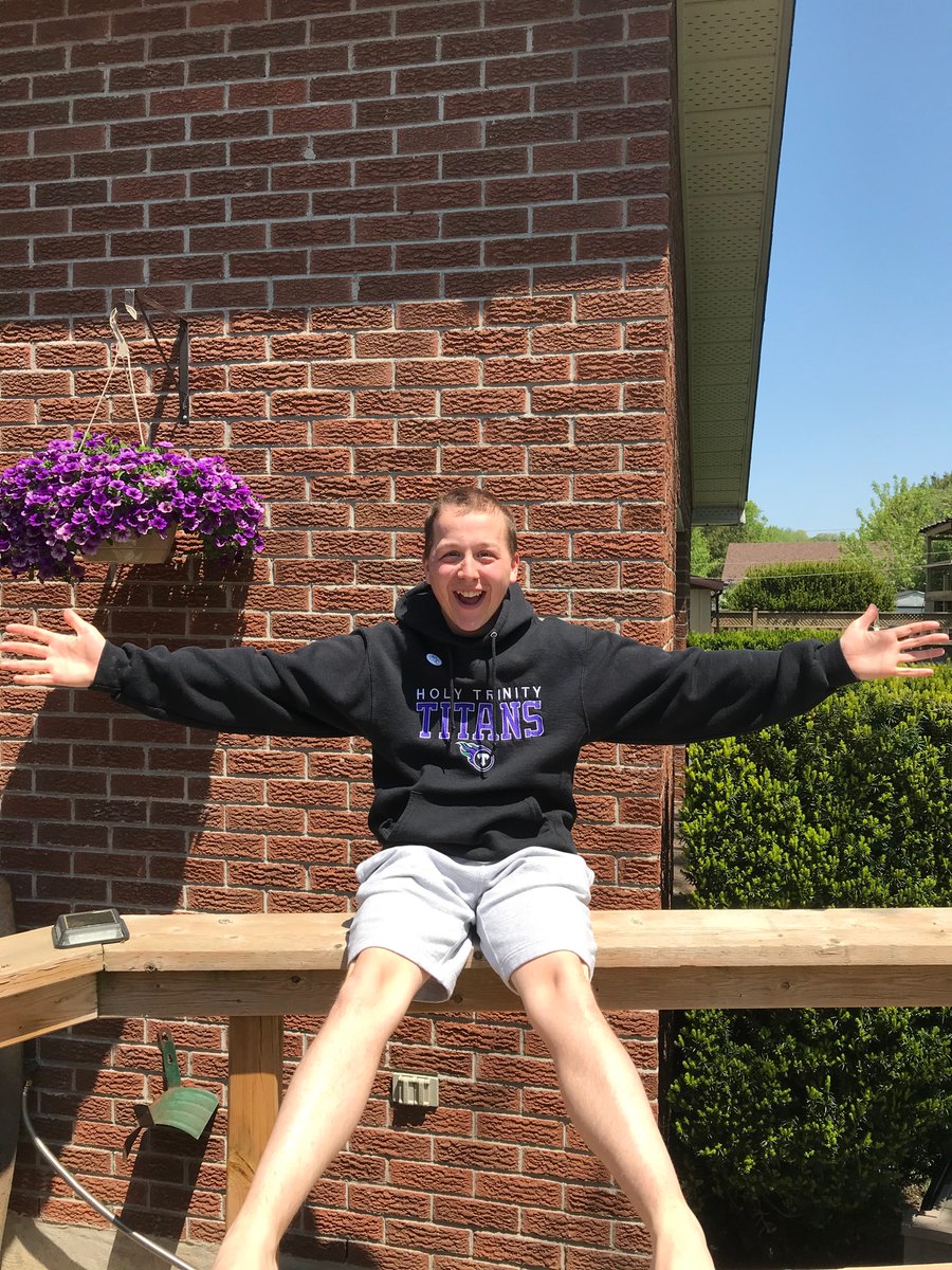 carly_sherlock's tweet photo. Even though it was hot out, Ben still has TONS of HT Titan Spirit!!
@HTCSSPVNC https://t.co/kHBai6I89w
