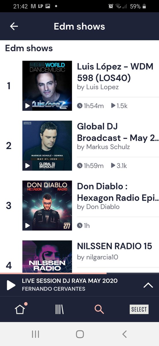 Los40's tweet photo. FELICIDADES WDM!! Esta semana en el N#1 de @mixcloud, el portal de podcast de electrónica más grande del mundo en 2 categorias, #EDM y #DEEPHOUSE. Vamos @luislopezwdm 👊👊 https://t.co/5ShiCXCcNz