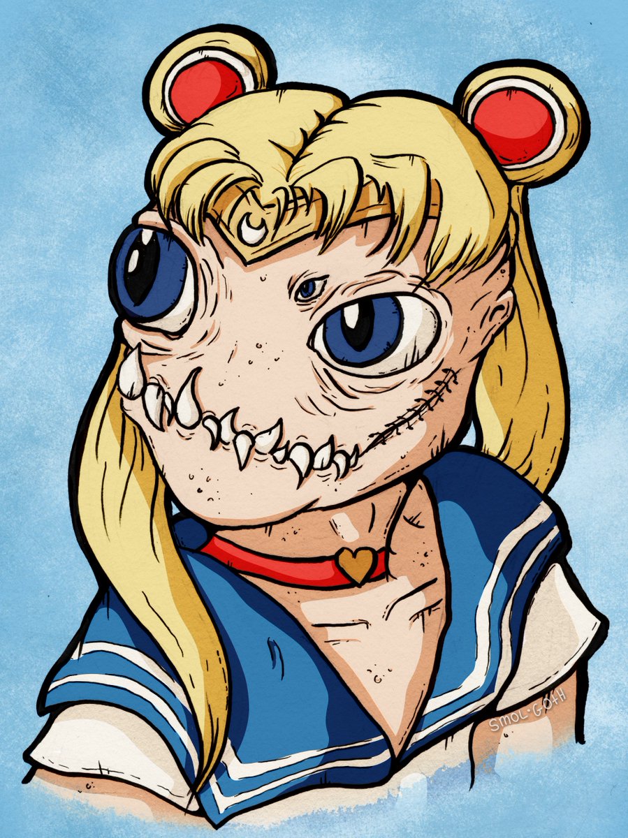 SmolGothArt's tweet photo. #SailorMoonRedraw #speedpaint is now up!

#art #artist #YouTube 

https://t.co/gYK5feZugR https://t.co/JLNToV0Rqy