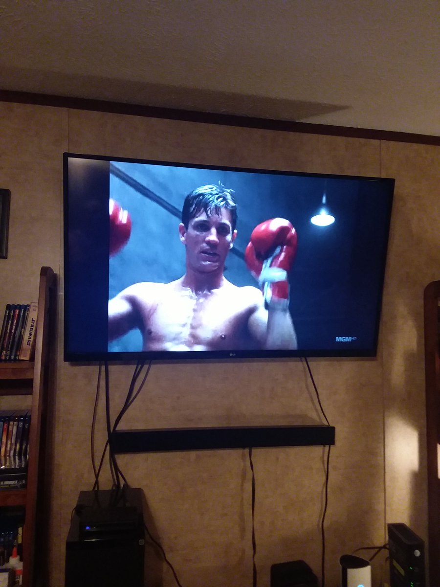 Watching <a href="/EricRoberts/">Eric Roberts</a> kick <a href="/officialDannyT/">Danny Trejo</a> Trejo's butt in an early film for both!! What a treat!! #NowWatching Runaway Train (1985)