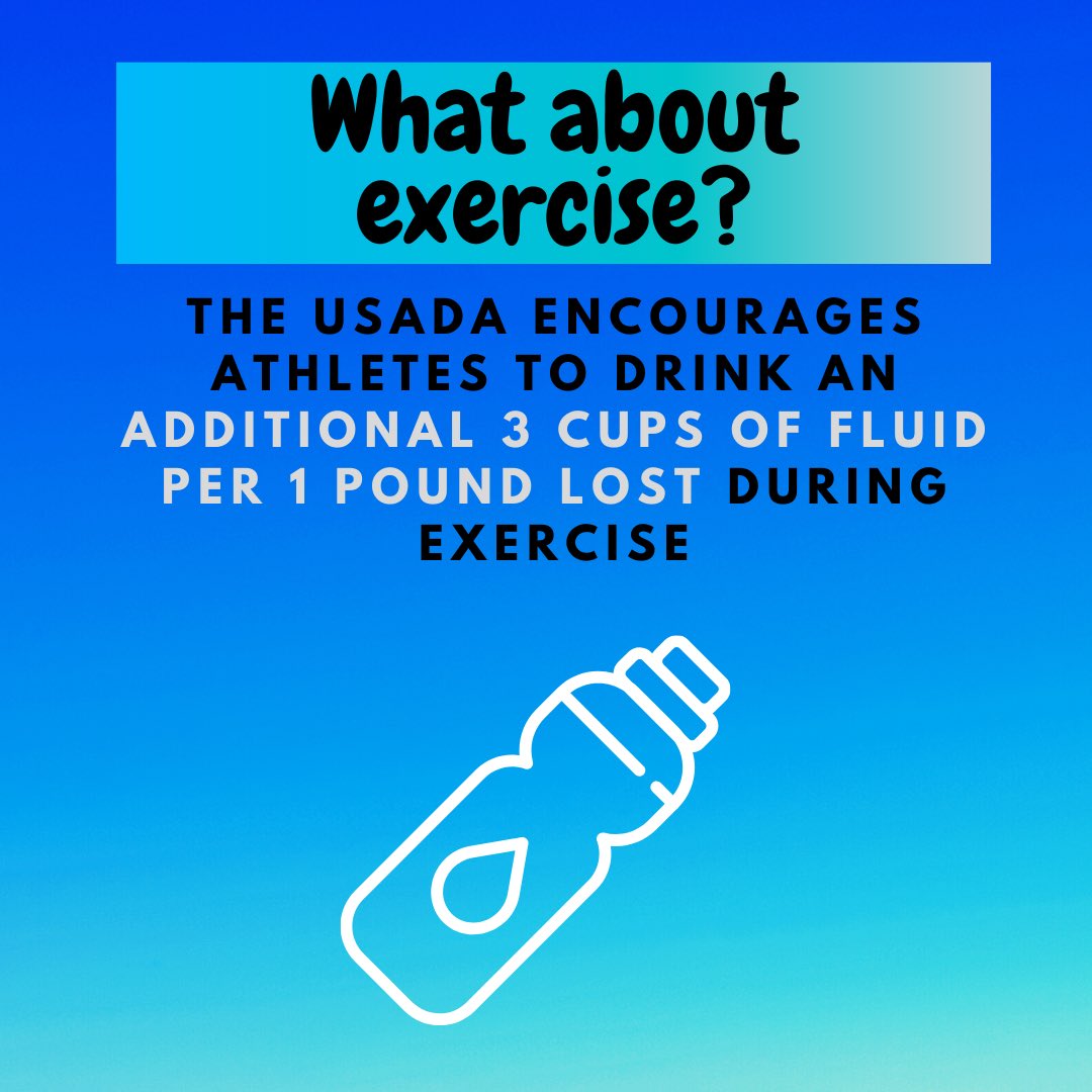 Happy week 9 Aggies! #Summer is around the corner and it’s important to stay #hydrated! The #USDA #hydration recommendations include fluids found in #beverages and the #food we eat!