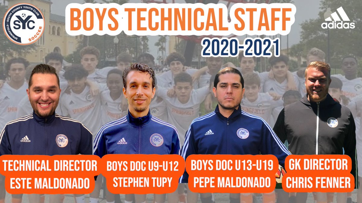 SYCSoccer's tweet photo. ✅ Meet the ‘20-2021 @SYCSoccer Technical Staff🟠🔵

✅ Tryouts Page info:
https://t.co/xvnBoPftO3

✅ 30% Spring Credit and Refund information announced last week👀

✅ NEW Virtual Tryout Opportunity coming soon👀

✅ 🎥 SYC Soccer Experience 2020-2021 
https://t.co/r4n4TaPTb4 https://t.co/jJ6Bv6K22Z