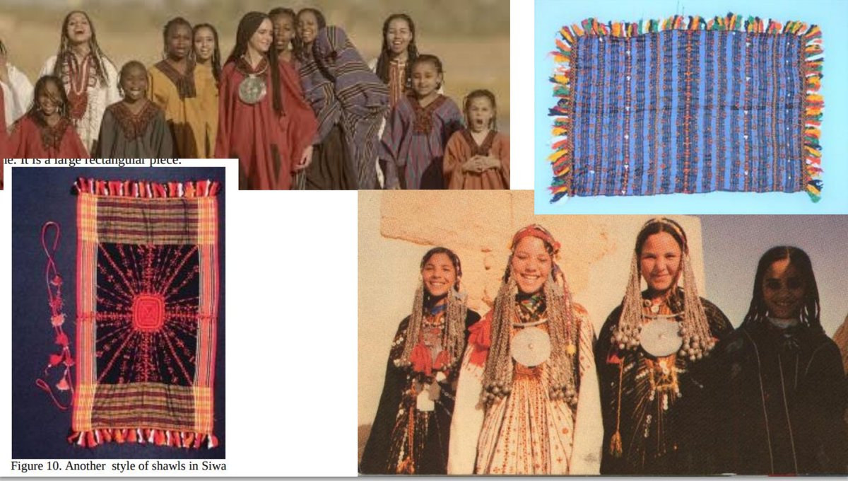 Siwa is another famous regional dress. This dress is heavily influenced by Amazigh tradition, as Siwa is the last place in Egypt that is still part of Amazigh lands.