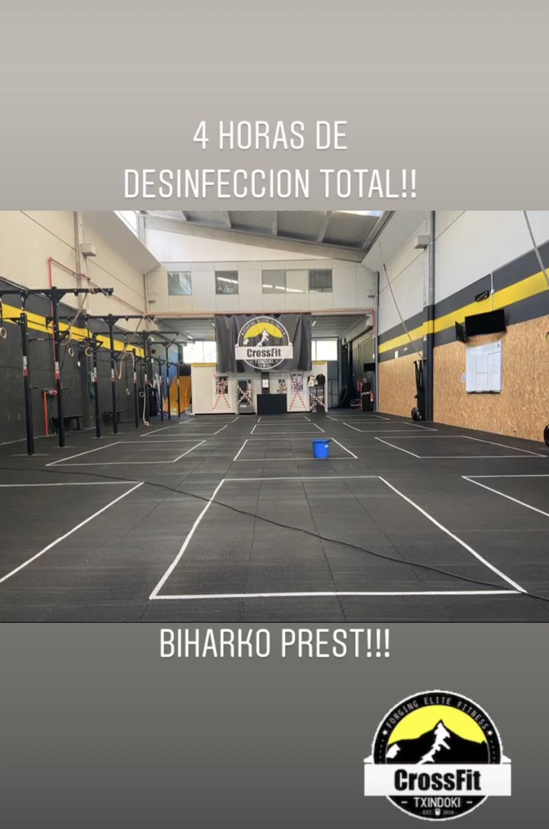 irhvaz's tweet photo. YA ESTAMOS DE VUELTA!💪🏻💪🏻
Ahora es el momento de animarse y hacer deporte como en casa con un ambiente excelente 😊😊 @CrossFit_Txindo 💜💜 https://t.co/B4VPJpwUe7