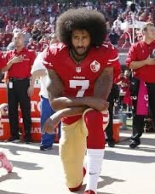 b_ink89's tweet photo. @scheriruthmary Until this nation realizes why Kaepernick was kneeling, this type of kneeling will continue #justiceforgeorgefloyd https://t.co/NC4DM9m9AD