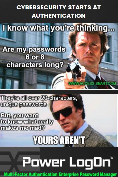 AccessSmart's tweet image. As we secure our health from COVID 19, you also need to secure your passwords from hackers taking advantage of poor security habits. medium.com/@dovellbonnett…